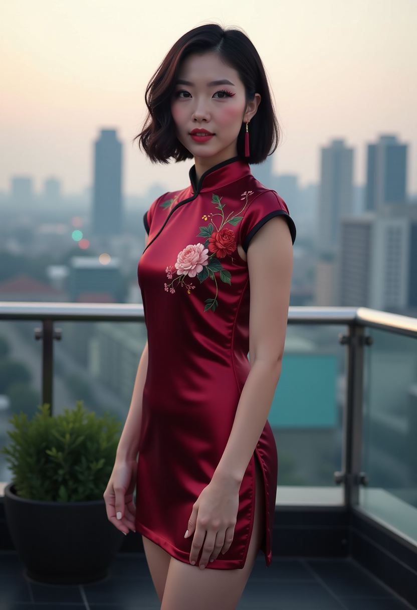 靠窗的位置
